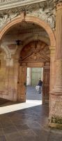 Dijon -Innenhof einer Wohnpalastes 