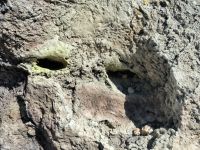 Fumarole (heiß und stinkig)