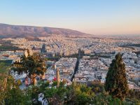 Athen - Ausblick vom Lykabettus-Hügel 