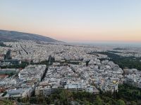 Athen - Ausblick vom Lykabettus-Hügel 