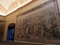 Feldzug nach Tunis, gewebter Wandteppich 