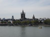 Blick auf die Altstadt von Köln