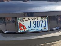 114. Nummernschild mit Lobster Maine, USA