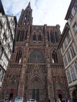 Straßburg - Westfassade der Kathedrale