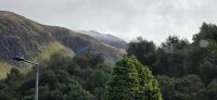 erster Schnee auf dem Ben Nevis