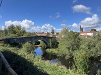 Spanien, auf dem Jakobsweg Richtung Melíde