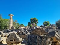 Olympia - Säule des Zeus-Tempels