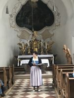 Bad Reichenhall - St.Johannes Spitalkirche -unsere örtl. RL'in Maria