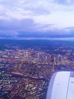 Anflug auf Frankfurt 