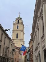 Blick in die Gassen von Vilnius 