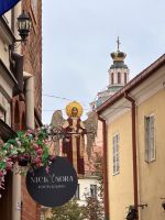 Blick in die Gassen von Vilnius