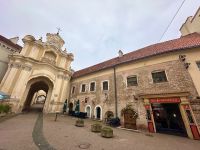 Blick in die Gassen von Vilnius