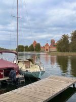 Blick zur Wasserburg Trakai