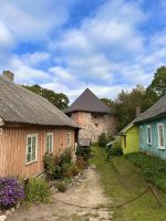Ortstypische Häuser in Trakai