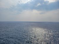 Blick aufs Meer aus der Höhle von Xoroi/Menorca/Balearen
