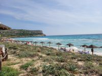 Strand von Son Bou/Menorca/Balearen
