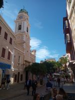 Mainstreet in Gibraltar für steuerfreie Shoppingtour 