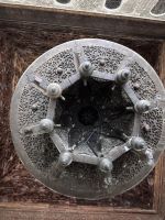 Kronleuchter von unten in der Koranschule, Medersa Attarine, Fes