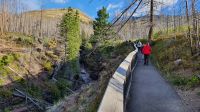 Morgenspaziergang am Red Rock Canyon im Waterton-Lakes-Nationalpark