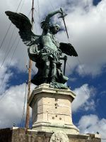 Erzengel Michael auf der Engelsburg