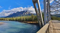 Castle Mountain am Bow River
