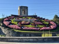 3. Tag – Niagara Falls bis Huntsville – Fotostopp an der Blumenuhr