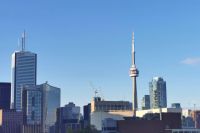 Skyline von Toronto mit dem berühmten CN Tower