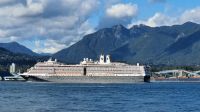Kreuzfahrtschiff Nieuw Amsterdam in Vancouver - Holland America Line