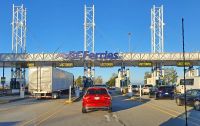 Fahrt auf die Fähre nach Vancouver Island - BC Ferries