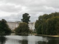Buckingham Palace von der Parkseite