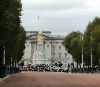 Vor dem Buckingham Palace