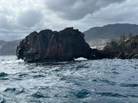 Tag 4 Blick auf Elefanten-Felsformation an der Küste von Canical 