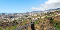 Tag 6 Ausblick auf Funchal vom Botanischen Garten 