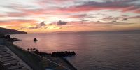 Tag 6 Sonnenaufgang an der Küste von Funchal 