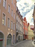 Blick in die Gassen von Tallinn 