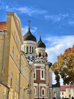 Blick in die Gassen von Tallinn 