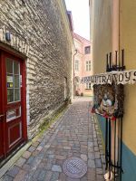 Blick in die Gassen von Tallinn 