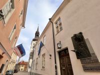Blick in die Gassen von Tallinn 