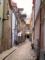 Blick in die Gassen von Tallinn 