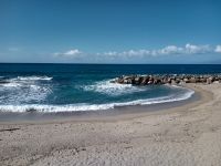 Strand vor den Grotten 