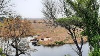 Namibia - Namushasha Lodge am Kwando - Blick vom Balkon