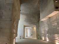 Les Baux en Provence - Steinbruch ohne Lichtshow