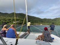 La Digue - Katamarantour