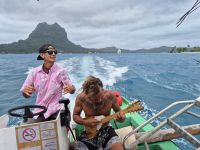 Bootsausflug in die Lagune von Bora Bora