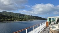 Einfahrt in die Lagune von Taha´a