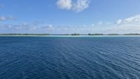 Einfahrt in die Lagune von Taha´a