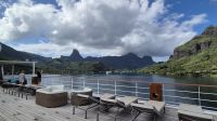 Guten Morgen Moorea - in der Cooks Bay