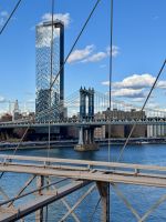 Brooklyn- und Manhattan-Bridge