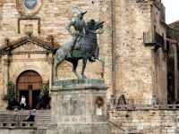 Francisco Pizarro hoch zu Ross