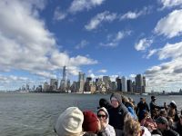 Blick auf die Skyline von Manhattan